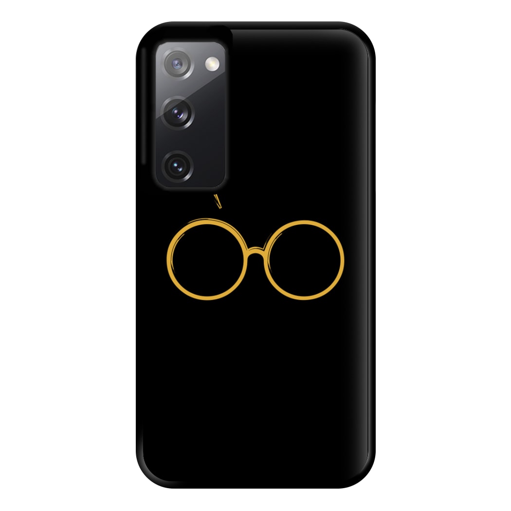 Glasses & Scar Phone Case for Galaxy S20FE