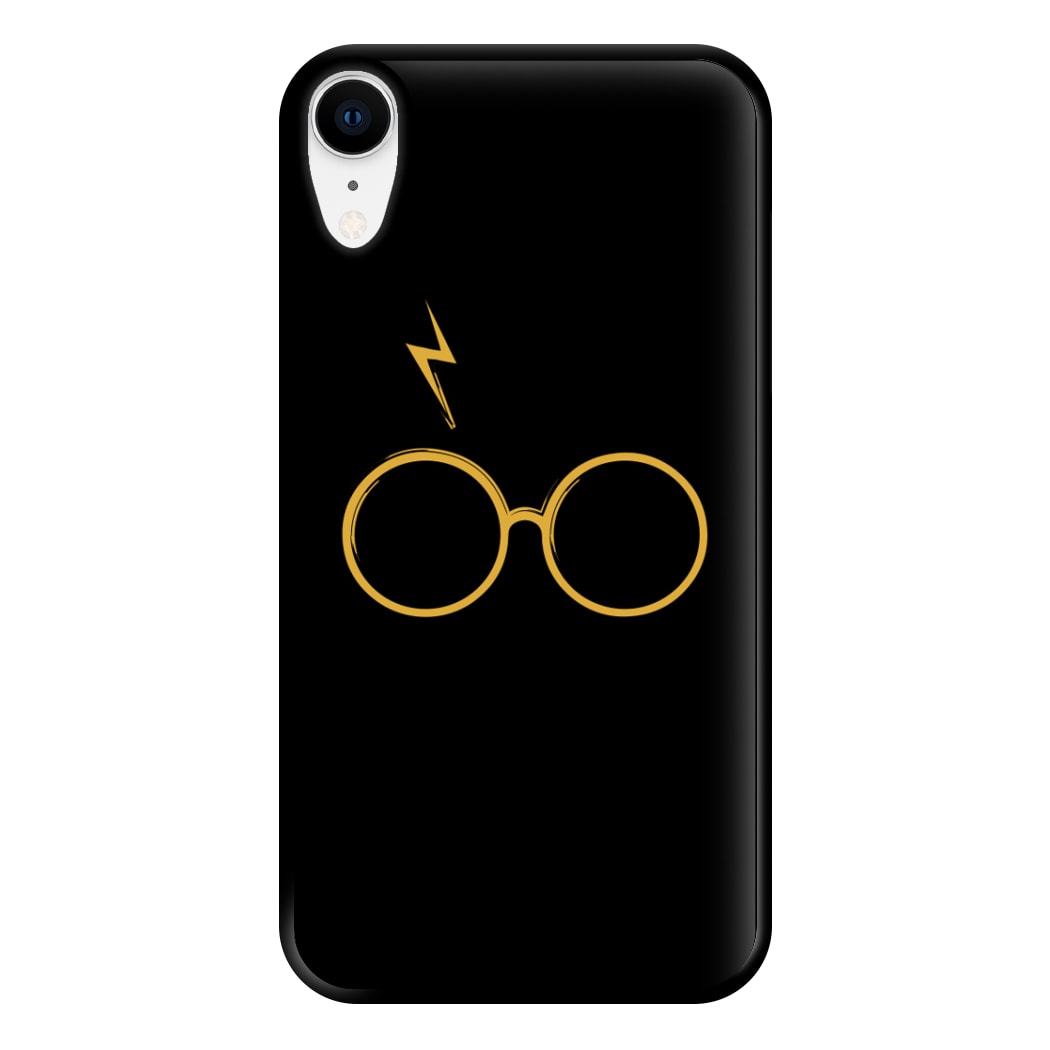 Glasses & Scar Phone Case for iPhone XR