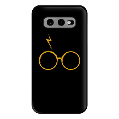 Glasses & Scar Phone Case for Galaxy S10e