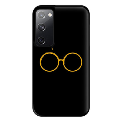 Glasses & Scar Phone Case for Galaxy S20