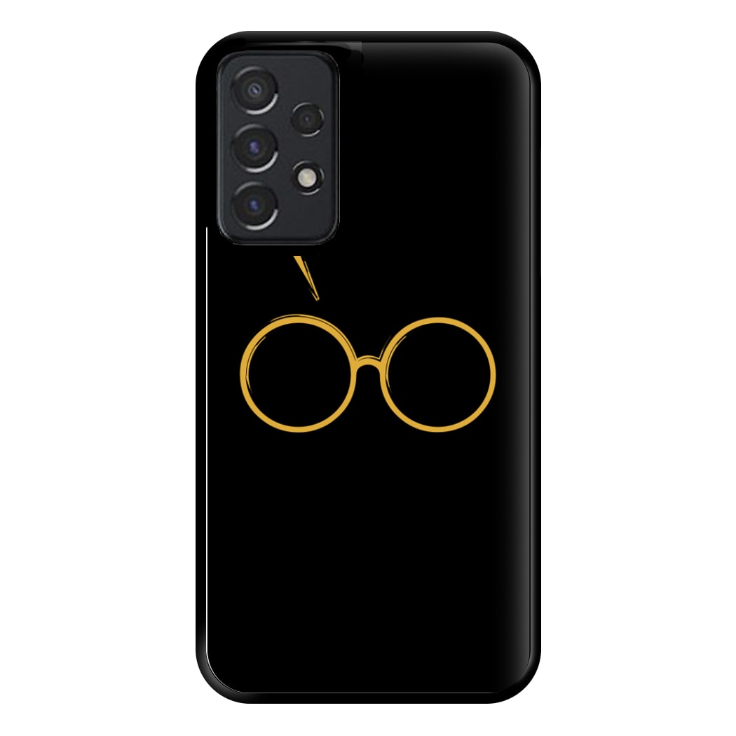 Glasses & Scar Phone Case for Galaxy A52 / A52s