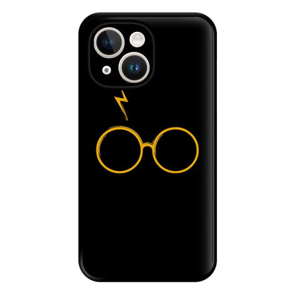 Glasses & Scar Phone Case for iPhone 14 Plus