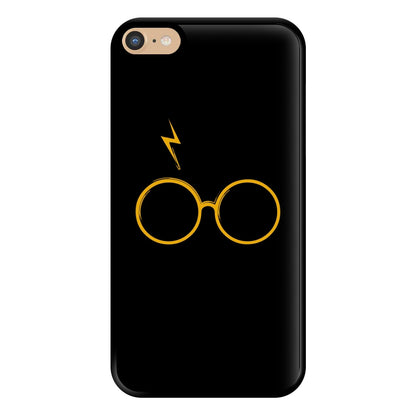 Glasses & Scar Phone Case for iPhone 6 Plus / 7 Plus / 8 Plus