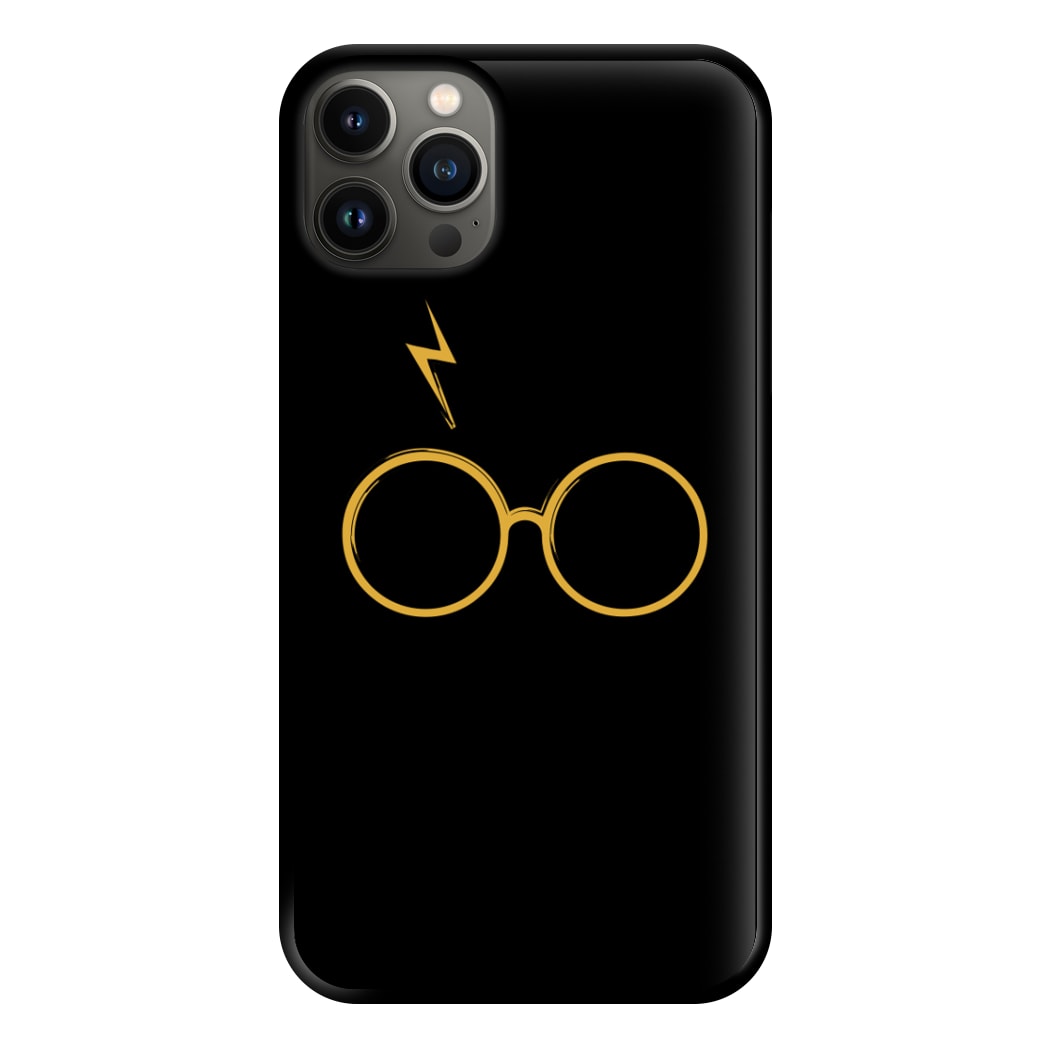 Glasses & Scar Phone Case for iPhone 13