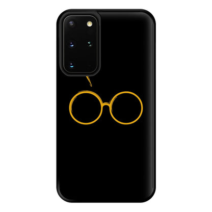 Glasses & Scar Phone Case for Galaxy S20 Plus