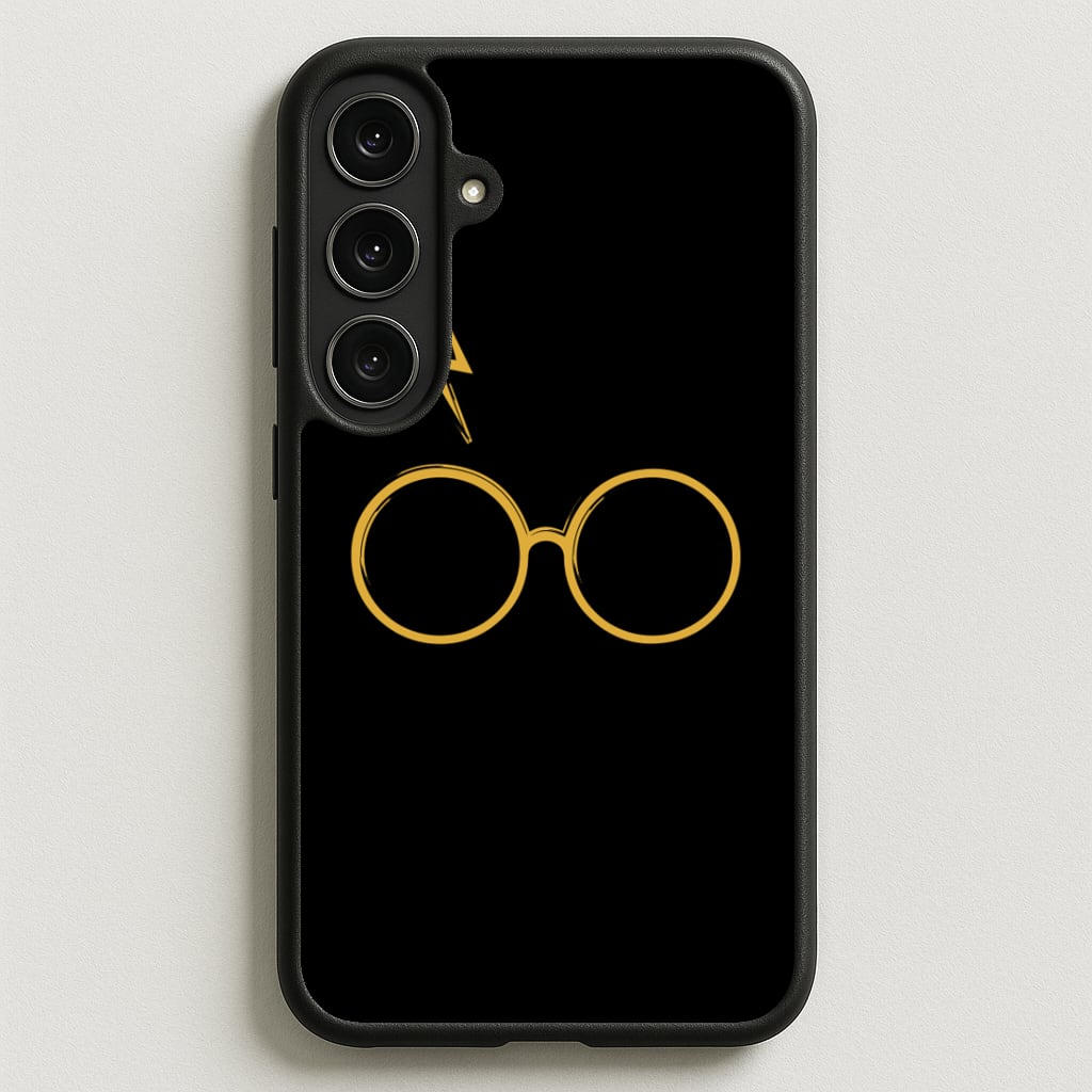 Glasses & Scar Phone Case for Galaxy S25FE