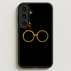 Glasses & Scar Phone Case for Galaxy S25FE