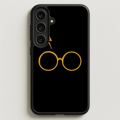 Glasses & Scar Phone Case for Galaxy S25FE