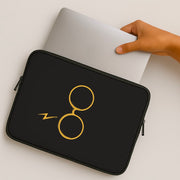 Glasses & Scar Laptop Sleeve 2