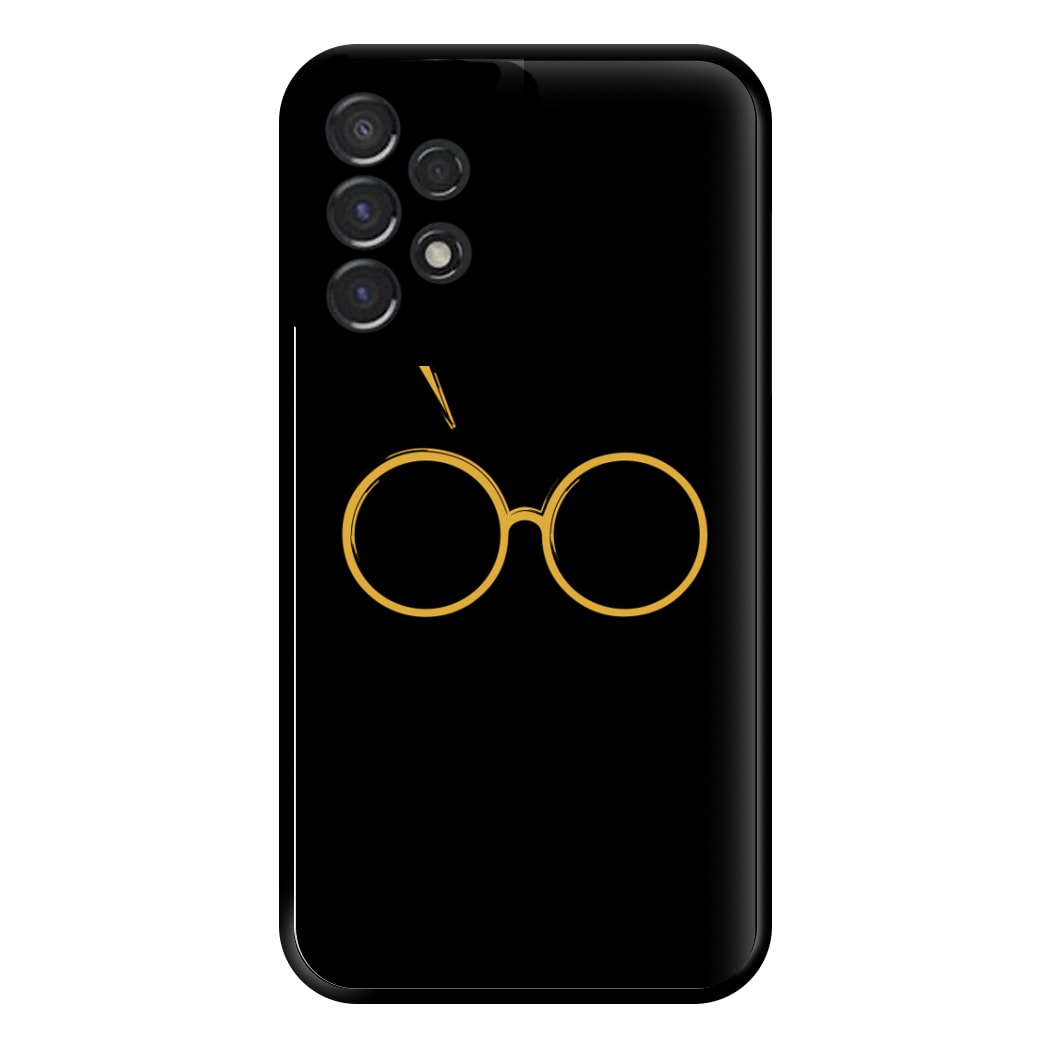 Glasses & Scar Phone Case for Galaxy A53