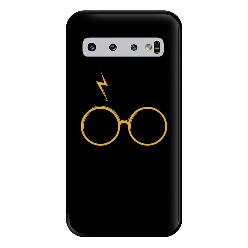 Glasses & Scar Phone Case for Galaxy S10 Plus