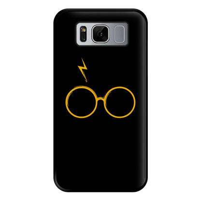 Glasses & Scar Phone Case for Galaxy S8 Plus