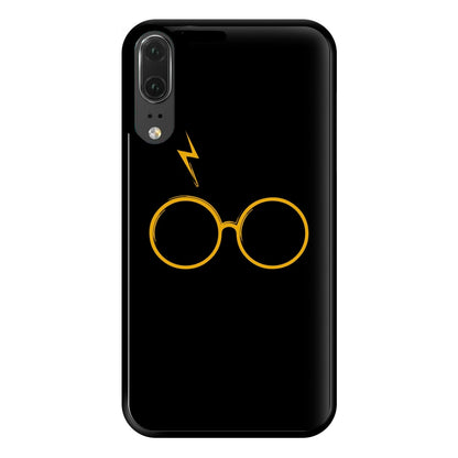 Glasses & Scar Phone Case for Huawei P20