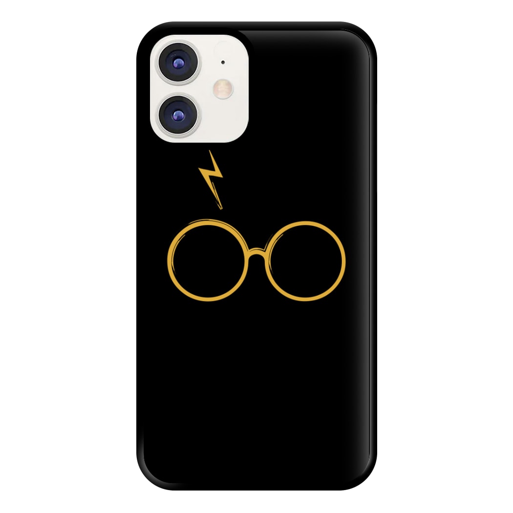 Glasses & Scar Phone Case for iPhone 12 / 12 Pro