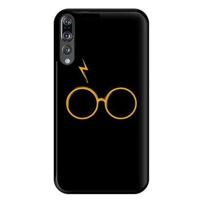 Glasses & Scar Phone Case for Huawei P20 Pro