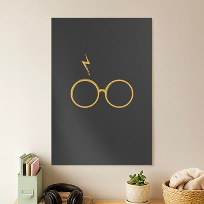 Glasses & Scar Poster