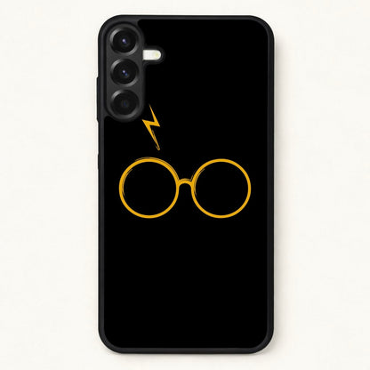 Glasses & Scar Phone Case for Galaxy A37