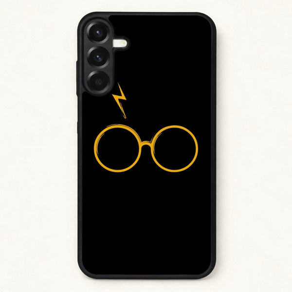 Glasses & Scar Phone Case for Galaxy A37