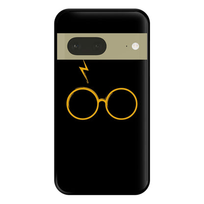 Glasses & Scar Phone Case for Google Pixel 7a