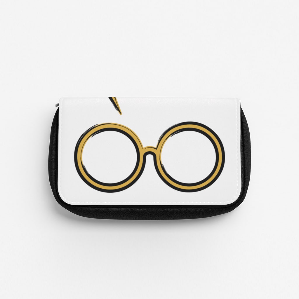 Glasses & Scar Pencil Case
