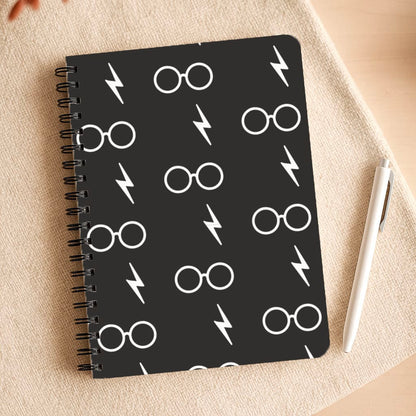 Glasses & Scar Pattern Notepad