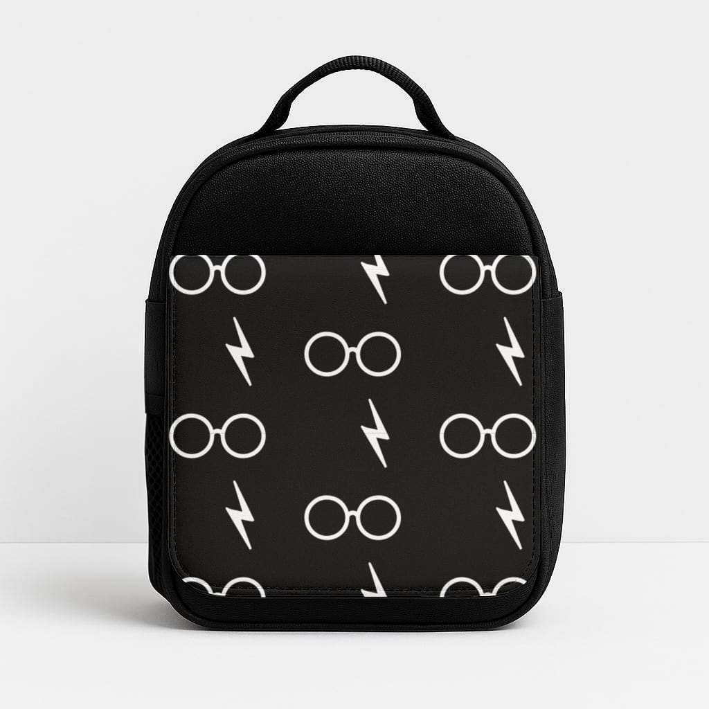 Glasses & Scar Pattern Lunchbox