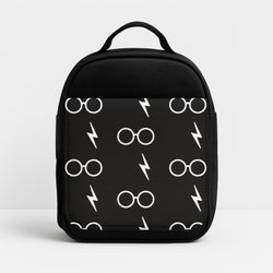 Glasses & Scar Pattern Insulated Lunchbox