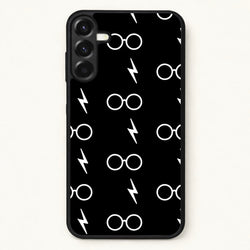 Glasses & Scar Pattern Phone Case for Galaxy A17