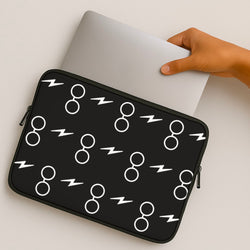 Glasses & Scar Pattern MacBook Case