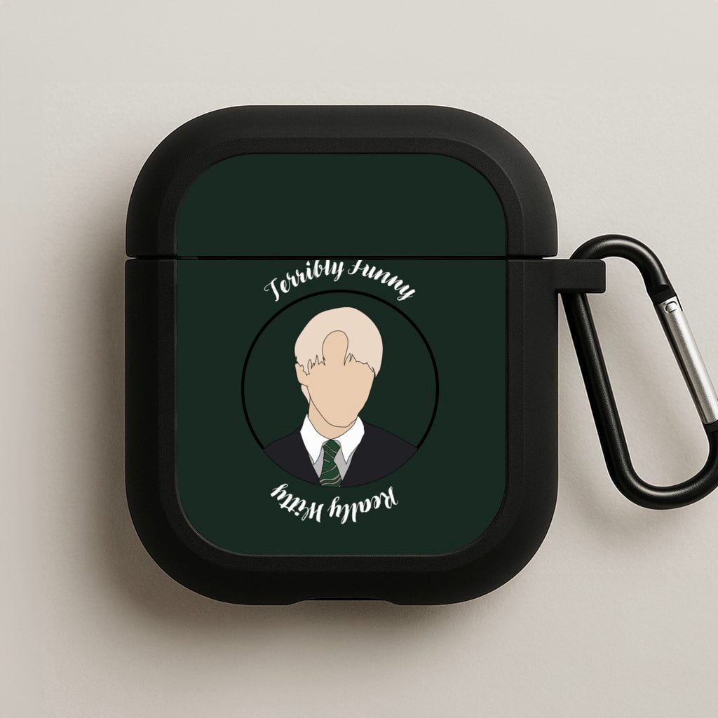 Terribly Funny, Really Witty Draco Malfoy AirPods Case