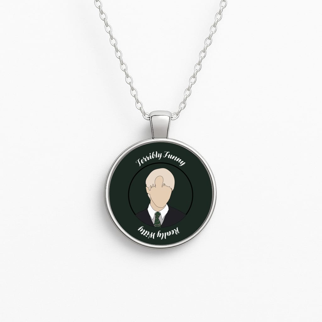 Terribly Funny, Really Witty Draco Malfoy Necklace