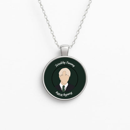 Terribly Funny, Really Witty Draco Malfoy Necklace
