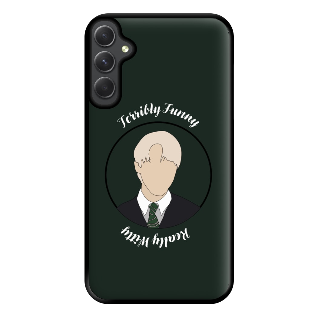 Terribly Funny, Really Witty Draco Malfoy Phone Case for Galaxy A54