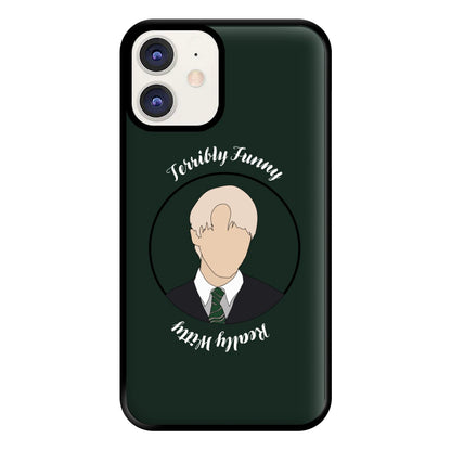 Terribly Funny, Really Witty Draco Malfoy Phone Case for iPhone 12 / 12 Pro