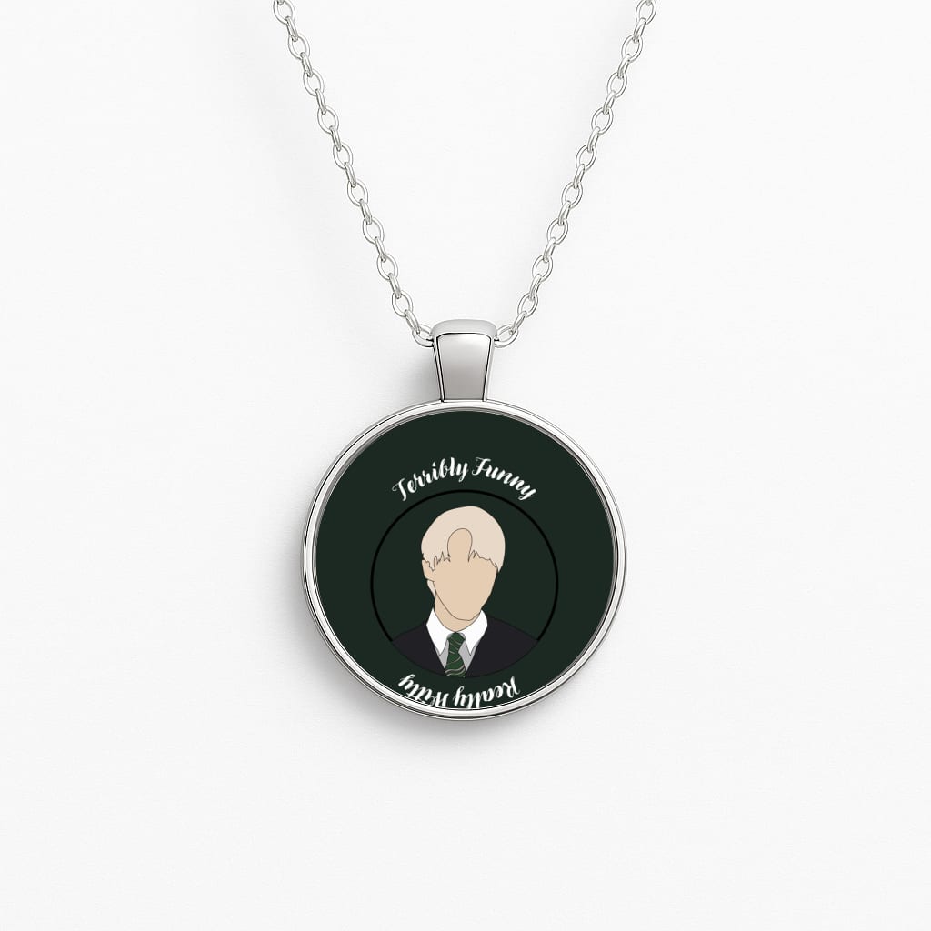 Terribly Funny, Really Witty Draco Malfoy Necklace
