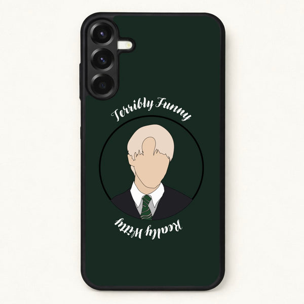 Terribly Funny, Really Witty Draco Malfoy Phone Case for Galaxy A37