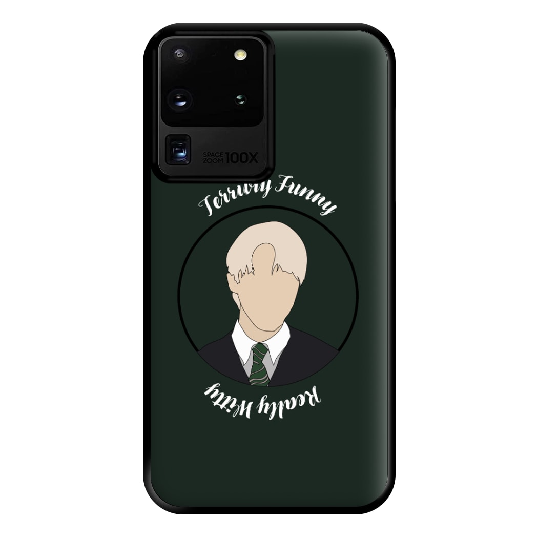 Terribly Funny, Really Witty Draco Malfoy Phone Case for Galaxy S20 Ultra