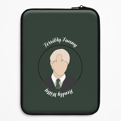 Terribly Funny, Really Witty Draco Malfoy Universal Laptop Sleeve