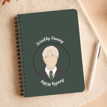 Terribly Funny, Really Witty Draco Malfoy Notepad
