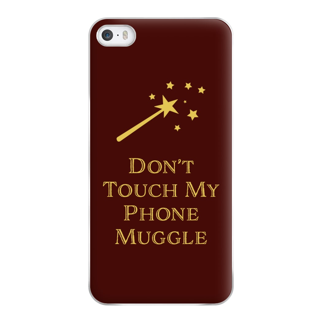 Don't Touch Muggle - Harry Potter Phone Case for iPhone 5 / 5s / SE 2016