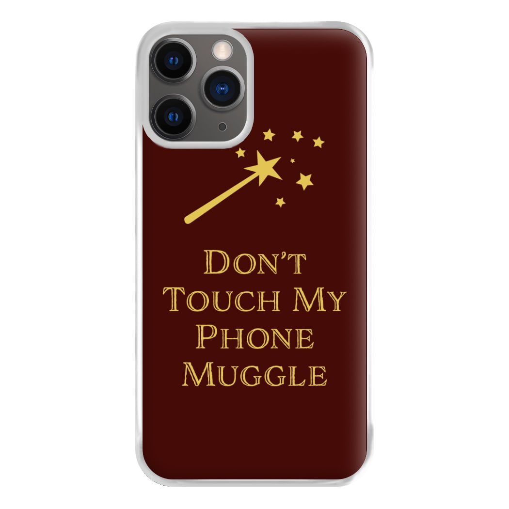 Don't Touch Muggle - Harry Potter Phone Case for iPhone 12 Pro Max