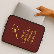 Don't Touch Muggle - Harry Potter Laptop Sleeve 2