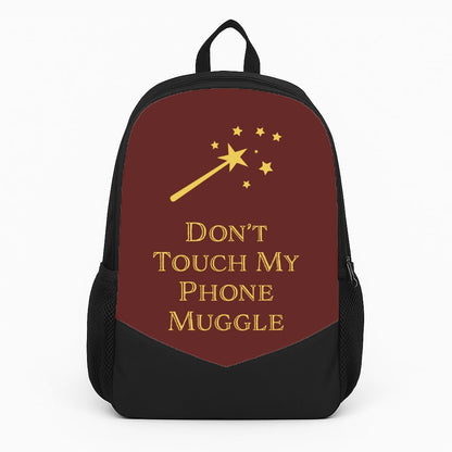 Don't Touch Muggle - Harry Potter Backpack