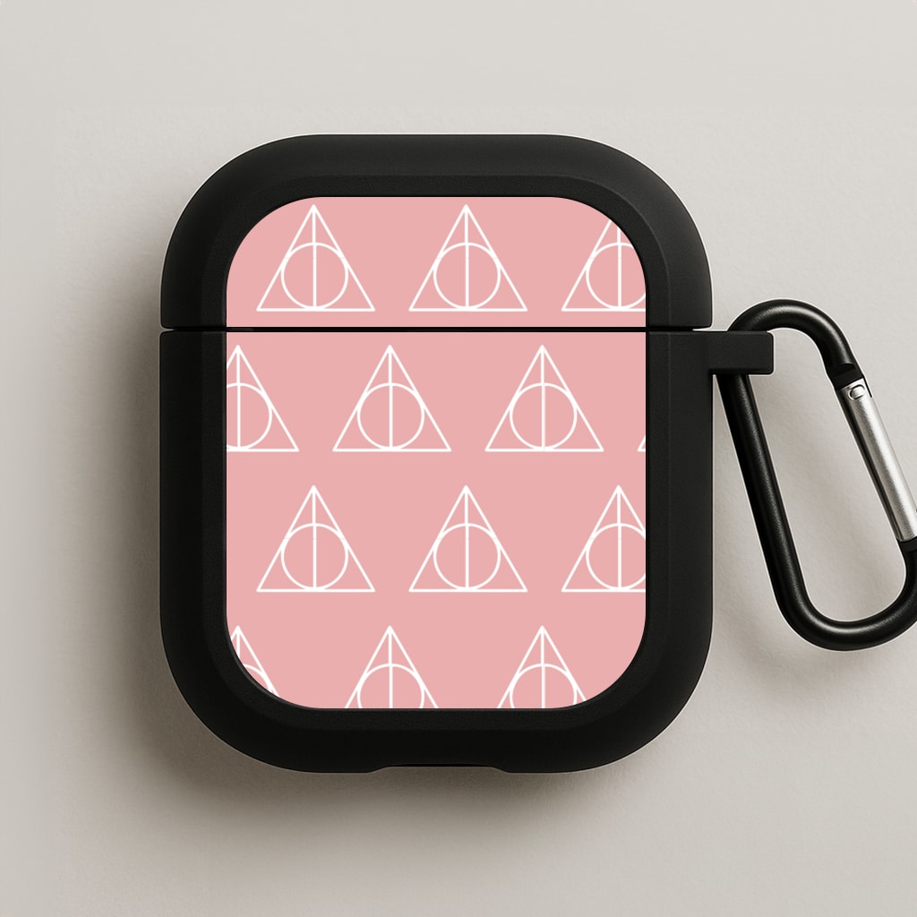 The Deathly Hallows Symbol Pattern AirPods Case