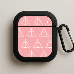 The Deathly Hallows Symbol Pattern AirPods Case