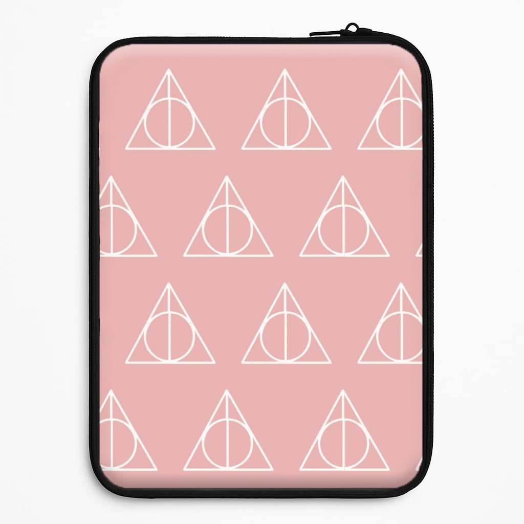 The Deathly Hallows Symbol Pattern Laptop Sleeve