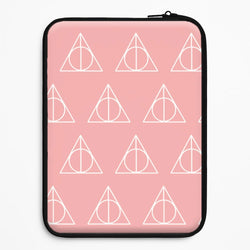 The Deathly Hallows Symbol Pattern Universal Laptop Sleeve