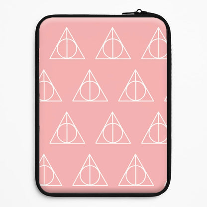 The Deathly Hallows Symbol Pattern Universal Laptop Sleeve