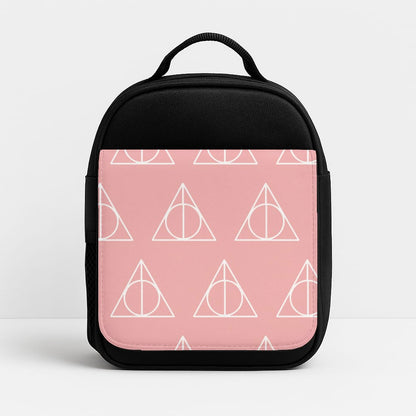 The Deathly Hallows Symbol Pattern Insulated Lunchbox