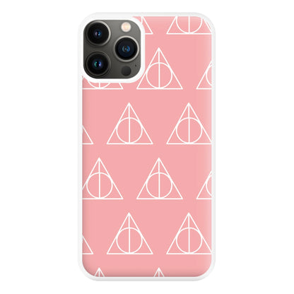 The Deathly Hallows Symbol Pattern Phone Case for iPhone 11 Pro Max